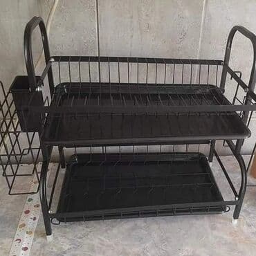 metalac nozevi: Prelepa multifunkcionalna dvoslojna cediljka za sudove sa dve tacne - — 3