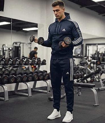 trenerka trapstar: Komplet, 2XL, L, M, Adidas, bоја - Šareno — 8