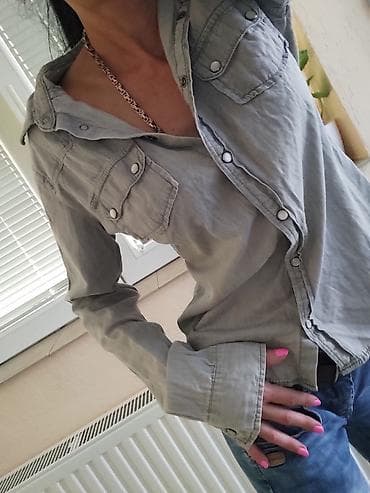 ps bluze 2023: Denim kosulja s — 1