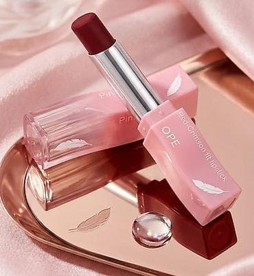 uske haljine od satena: OPE Red Crimson Tint Lipstick - Ruž/tint za usne u nijansi duboke — 1