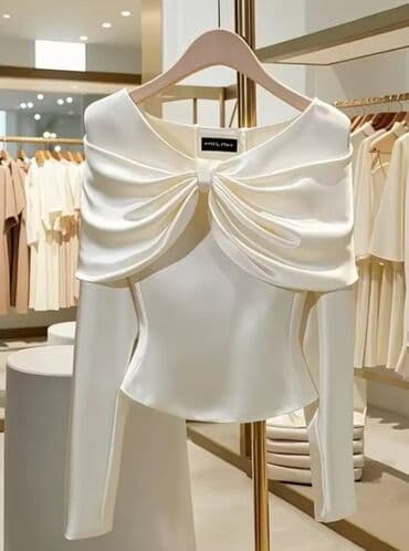 kosulja haljina stradivarius: L, Likra, Jednobojni, bоја - Crna — 1