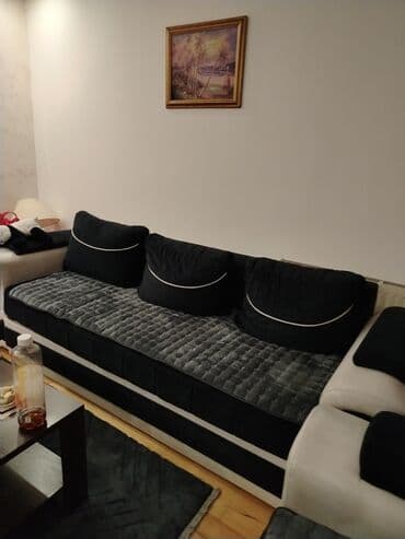 Ugaone garniture: Trosed dvosed fotelja