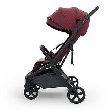 Kolica za bebe: Kinderkraft kolica NUBI 3 – DARK RUBY Kompaktna, gradska kolica koja — 4