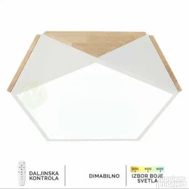 noćna lampa na dodir: Plafonjera, bоја - Šareno, Novo — 2