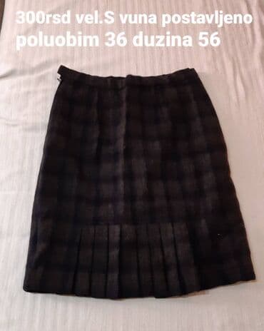 Suknje: S (EU 36), Mini, bоја - Braon — 7