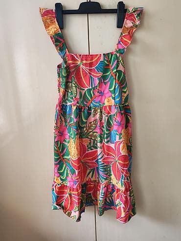 lightinthebox haljine: Letnja haljina sa tropskim printom - Model: kratka haljina A-kroja - — 1