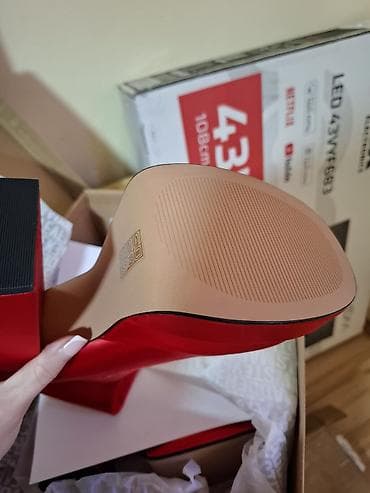 original baletanke koza: Čizme, 36, bоја - Crvena — 3