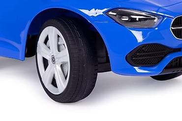 slauf sa krovom za bebe: Guralica Mercedes C CLASS sa interaktivnim volanom i zvucima – BLUE — 6