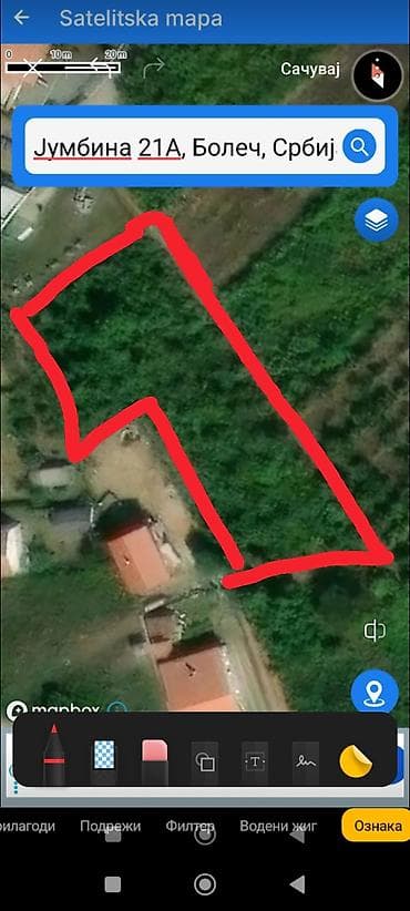 oglasi za stan kraljevo: Građevinsko zemljište – Boleč, Srbija - Lokacija: u zoni Виноградска — 4