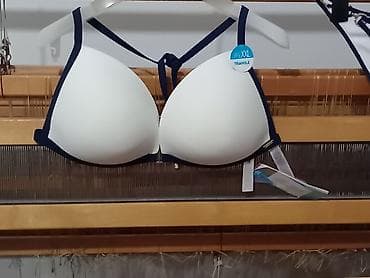 kupaći kostimi bonatti: Nov, elegantan, dvodelni kupaći kostim NEW YORKER, beli sa teget — 9