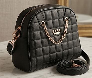 alba moda: ZARA ženska torba preko ramena, elegantnog kvadratno prošivenog — 1