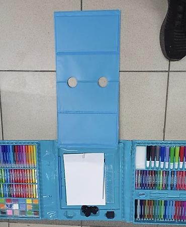 Sweatpants: Veliki komplet za crtanje i slikanje za decu – preklopna kofer–radna — 5