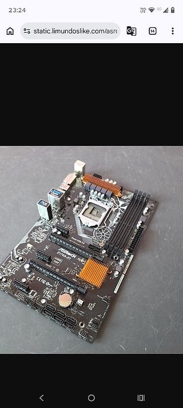 core i3 4170: Asrock Z170 A x1 1151, i56600, 8gb ddr4, Rx 570 4gb ddr5, 500 gb HDD — 3