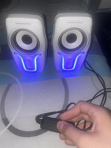 ove: **RGB stereo zvučnici za računar** Kompaktan set desktop zvučnika u — 8