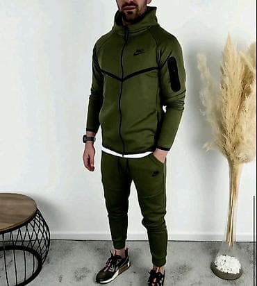 trenerke jordan: Komplet, 2XL, L, XL, Nike, bоја - Siva, Pamuk — 3