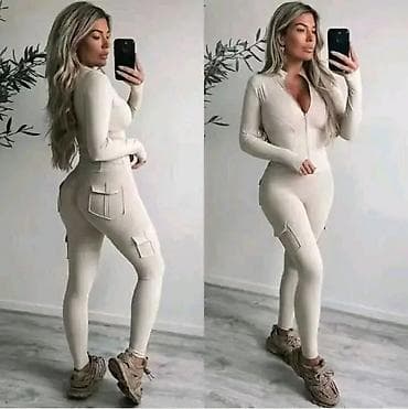 nike monarh: Ženski jednodijelni kombinezon sa dugim rukavima - Kroj: pripijen — 3