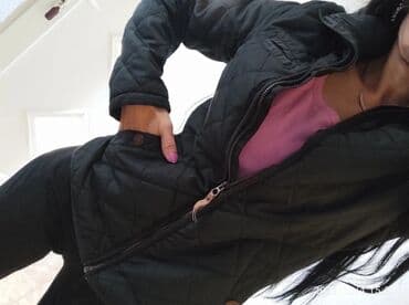 teddy kaput h m: H&M jakna crna,prolecna S — 4