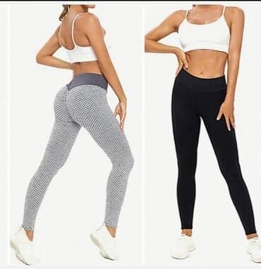 sive helanke: S (EU 36), Lycra, color - Grey, Single-colored — 4
