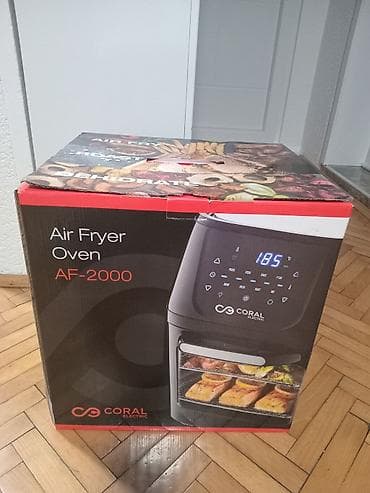 zepter kula: Coral Electric Air Fryer Oven AF-2000 Višenamenska friteza na vruć — 1