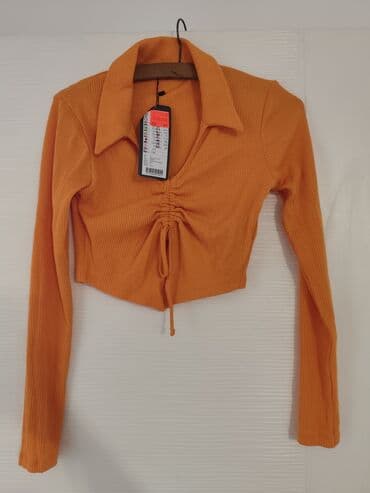 push up helanke new yorker: S (EU 36), Single-colored, color - Orange — 1