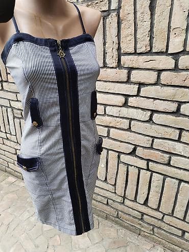elasticne pertle za patike: Haljina, veličina S – super očuvana. - Model: uska/ručkica haljina na — 1