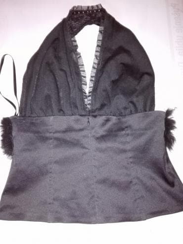 mrezaste pantalone sa cirkonima: L, Saten — 1