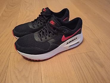 duboke nike: Nike Air Max muške patike 43 veličina - Boje: crna osnova sa crvenim — 2