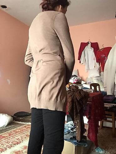 M, Pamuk, Jednobojni, bоја - Braon