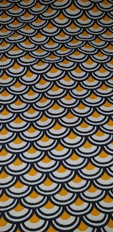 luna bluze 2022: Dukserica sa dugim rukavima, geometrijski print zuto/crna/bela. - — 2