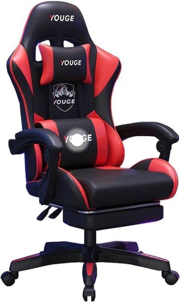 Ugaone garniture: Gaming stolica YOU GE (IPSU) – ergonomska, kožna, sa naslonom za glavu — 1