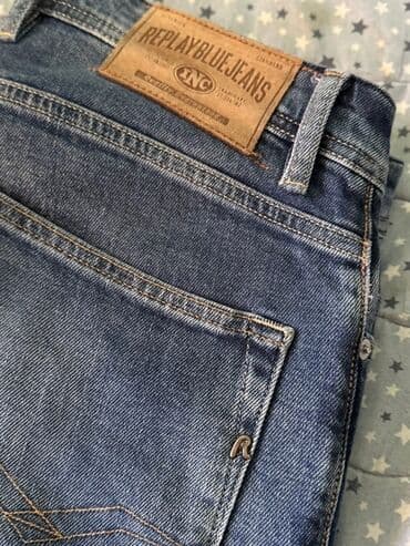 muske helanke za zimu: Shorts, XL (EU 54), Replus, color - Blue, Jeans — 5