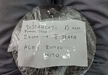 rikverc kamera za auto: DISTANCERI 15MM ZA ALFA ROMEO MITO | distanceri sa srafovima za dva — 5