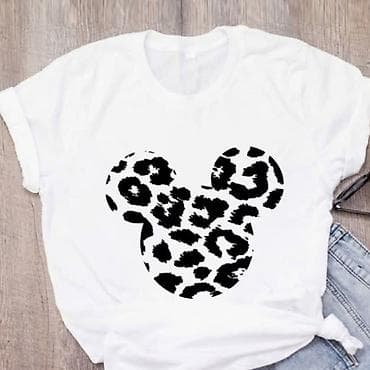 Women's T-shirts and tops: Majice sa printom,više motiva,u leopard dezenu. Boja osnove: bela — 4