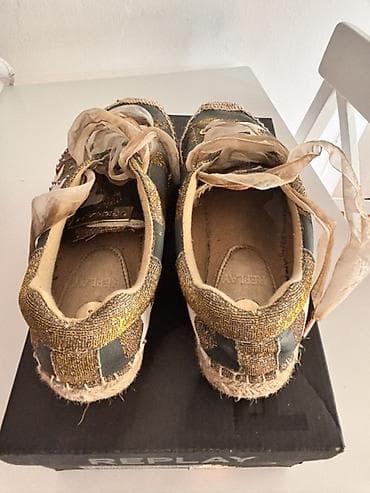 patike muske nike: Replay ženske patike/espadrile sa unikatnim dizajnom. - Model: niske — 4