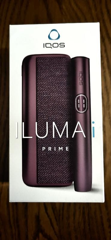 pribor iqos 3: IQOS ILUMA i PRIME Garnet Red - 4000din. Aparat je nov, nekoriscen i — 1