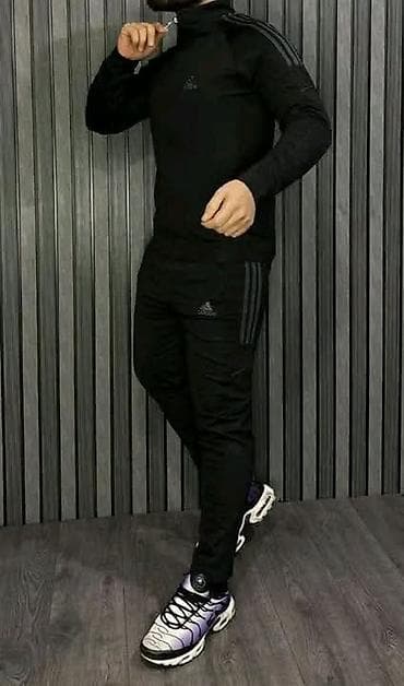 springfield muske bokserice: Trenerka Adidas, bоја - Tamnoplava — 3