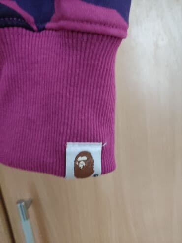 lacoste duks sa zipom: Duks, XL (EU 54), bоја - Ljubičasta, Sa kapuljačom — 4