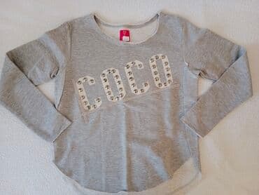 M, Print, Single-colored, color - Grey