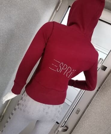 duks sa krznom: Esprit, S (EU 36), Single-colored, color - Red — 4