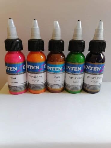 lilly sociva u boji: Intenze boje za tetoviranje Cena:1500din Pakovanje 30ml Rok trajanja — 2