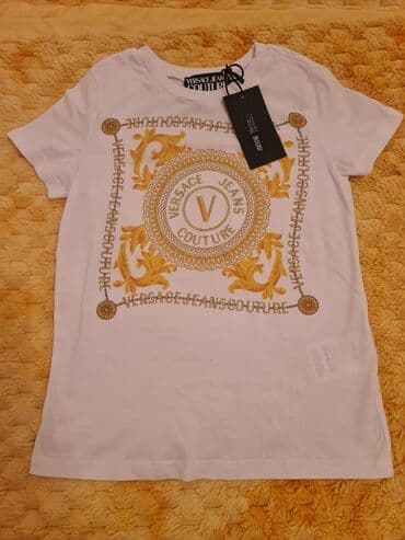 colmar majice: Versace Jeans, S (EU 36), Cotton, color - White — 1