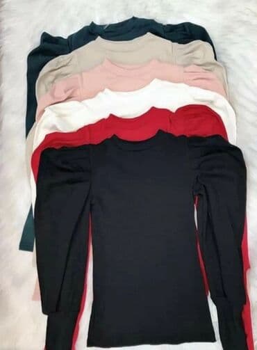 massimo dutti bluze: Bluza puf rukavi sa elastinom. Crna,svetlo — 2