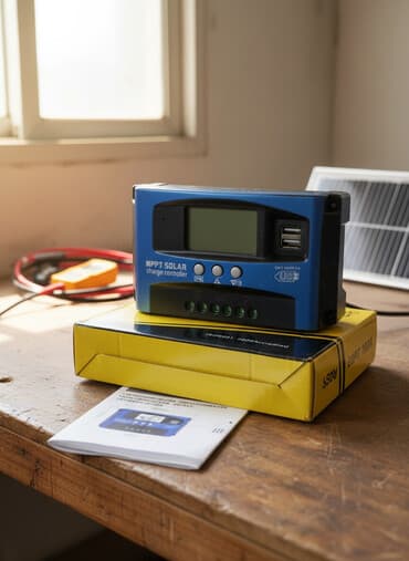 Elektro materijal: MPPT 100A Solarni Regulator Kontroler Punjenja 12/24V 🌞🔋 Opis