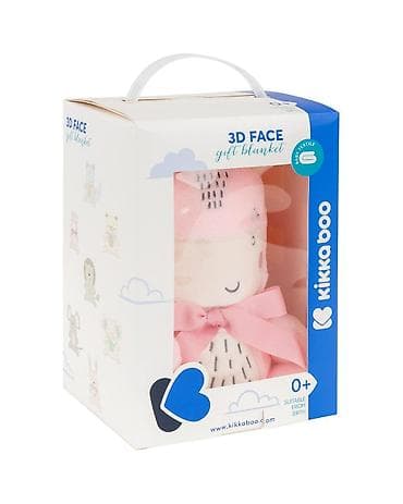 valjak za krečenje cena: KikkaBoo Baby ćebence sa 3D vezom 75x100 – Hippo Dreams (šifra: KKB5) — 1