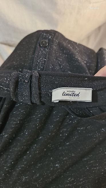 koton bluze: 3XL Limited by Thcibo 700din Elegantna crna pamučna sa elastinom cela — 3