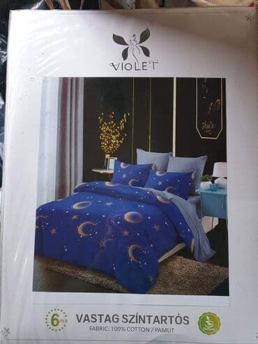 pamučna štep deka: Pamucna posteljina Set sadrzi: 6 delova: Jorganska navlaka 200x220 — 6