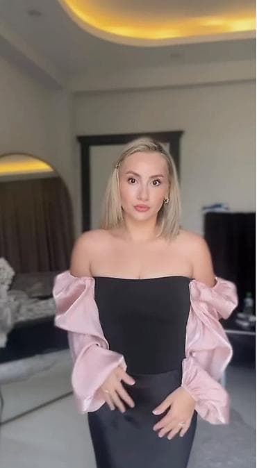 cetanje: ZARA “Princess” bodi - Model: elegantni bodi sa kontrastom materijala — 5
