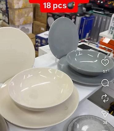 poljska keramika: Elegantni 18-delni servis za ručavanje – premium keramika sa finim — 2