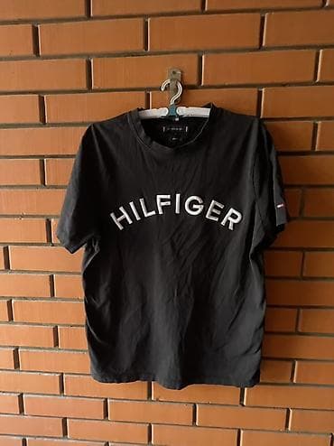 bogner polo majice: Men's T-shirt Tommy Hilfiger, bоја - Crna — 1