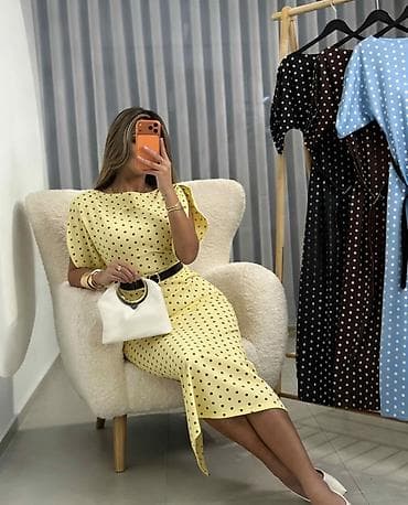 Haljine: 🔥Haljina na tufne – midi dužina, elegantna i udobna
✅2450 din — 7